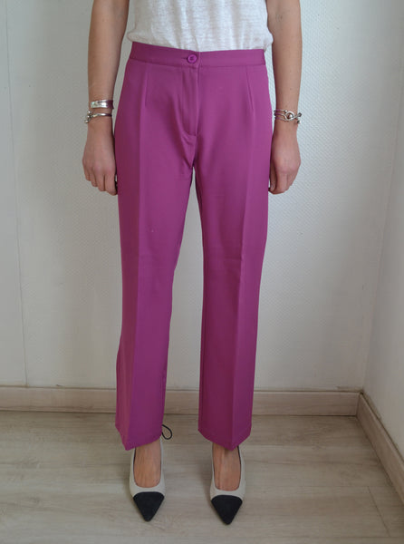 Ensemble Costume Blazer/Pantalon Magenta