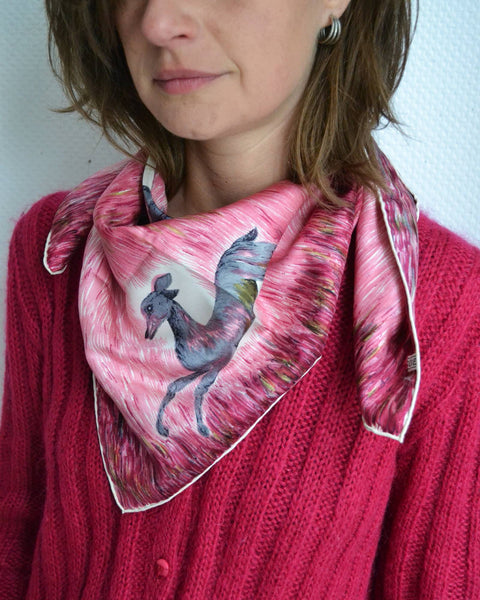 Foulard Biches en Soie