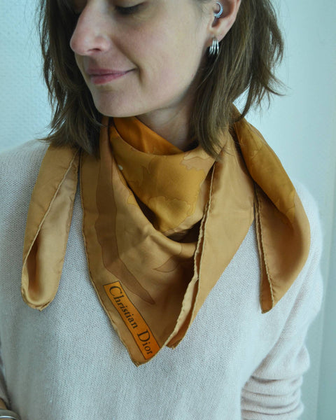 Foulard en Soie Dior Vintage