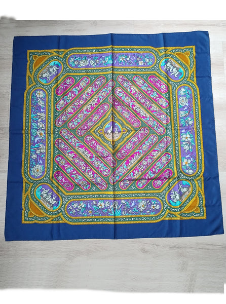 Carré Hermès 90cm QALAMDAN