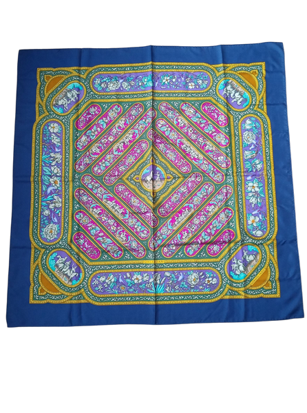 Carré Hermès 90cm QALAMDAN