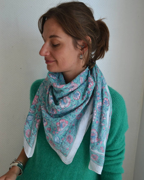 Foulard Indien La P'tite Cachottière