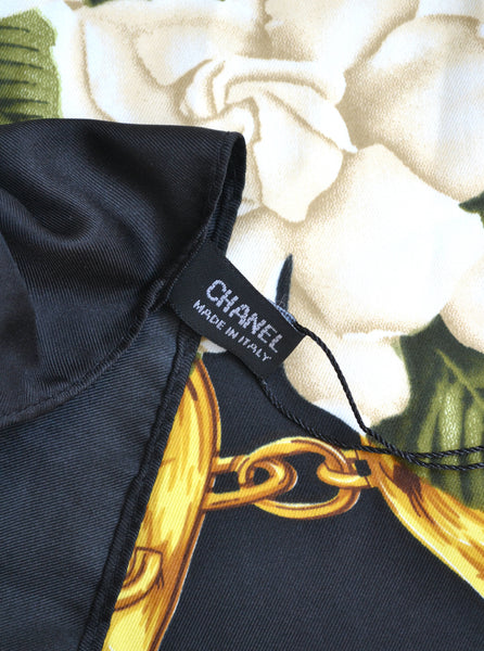 Foulard en soie Chanel