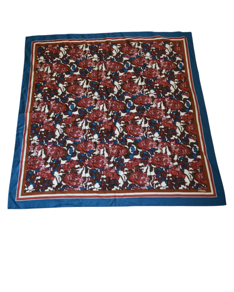 Foulard en Soie Fleuri Fossil