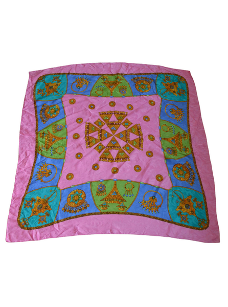 Foulard vintage en soie