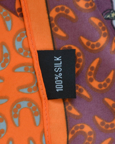 Foulard Equestre XL en Soie