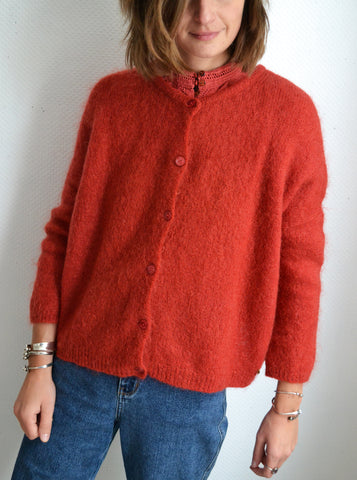 Gilet Brique Dorly Des Petits Hauts