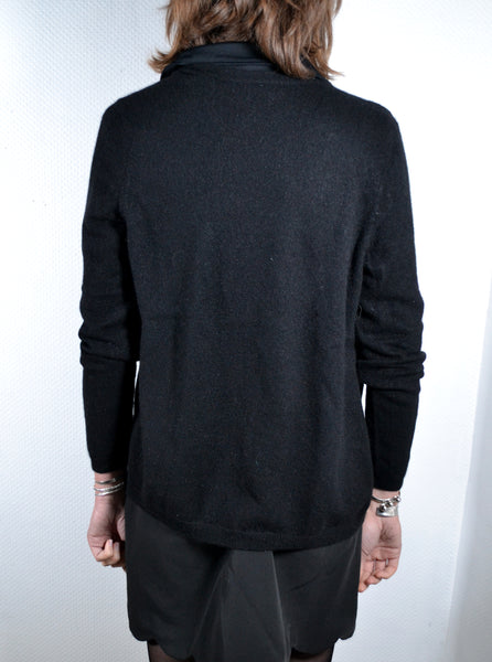 Gilet Noir Cachemire