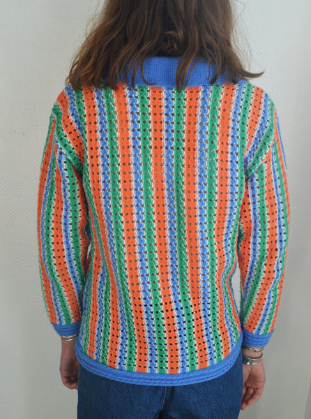 Gilet Crochet Color