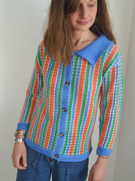 Gilet Crochet Color