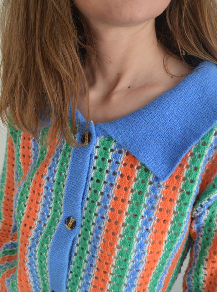 Gilet Crochet Color