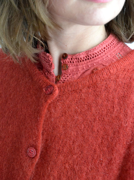 Gilet Brique Dorly Des Petits Hauts