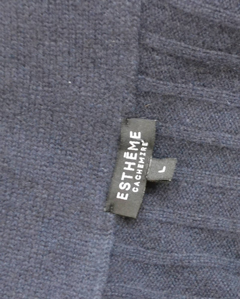 Gilet Esthème Cachemire Marine
