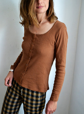 Gilet Fin Chocolat