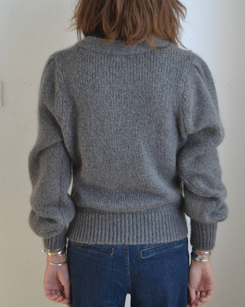 Gilet Gris Mohair