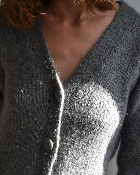 Gilet Gris Mohair