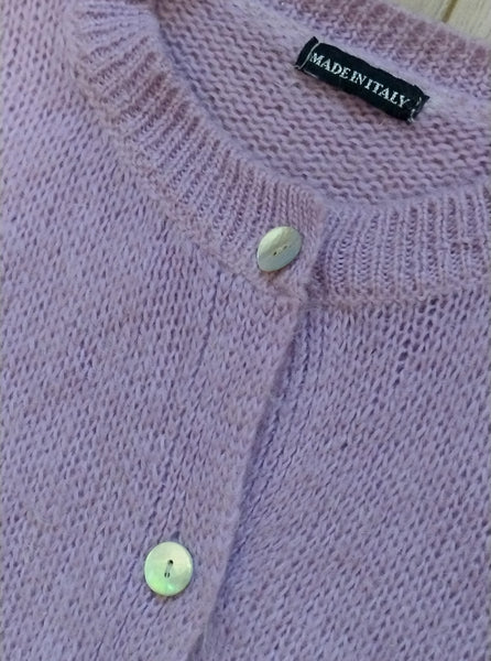 Gilet Lilas Made In Italy