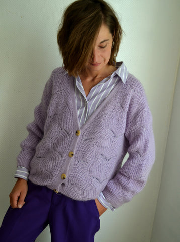 Gilet Italien Lilas