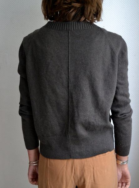 Gilet Laine Marron COS