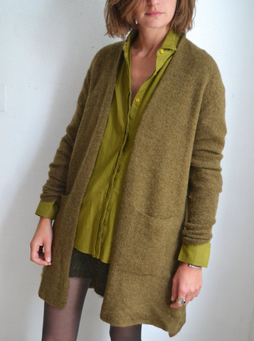 Gilet long Kaki American Vintage