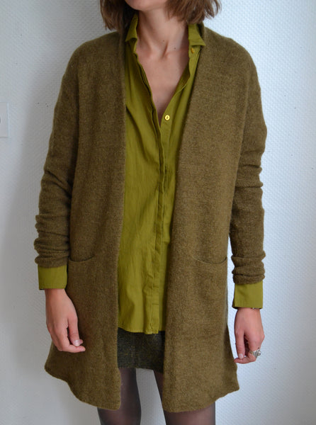 Gilet long Kaki American Vintage