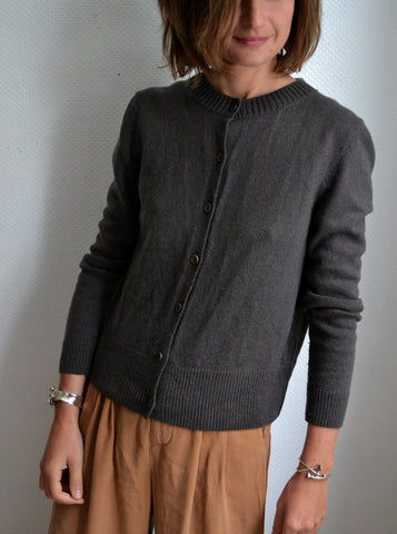 Gilet Laine Marron COS