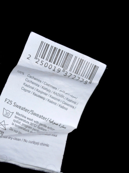 Gilet Noir Cachemire