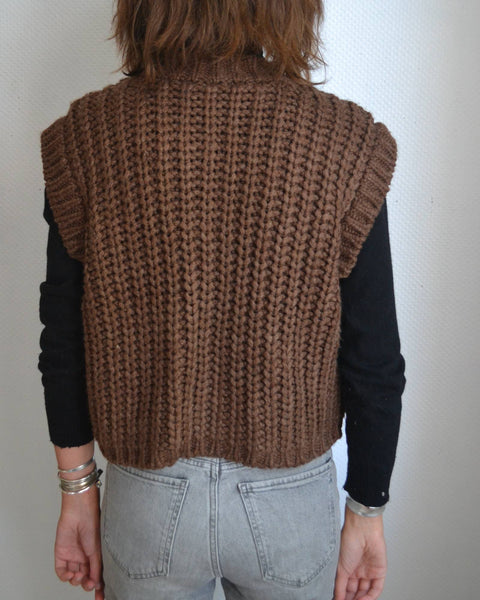 Gilet Sans Manche Choco