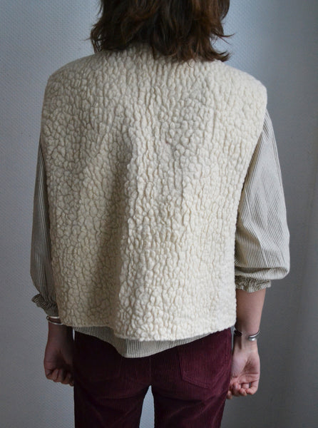 Gilet Sans Manche Laine véritable Ardelaine