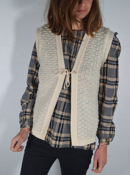 Gilet sans manche Vintage