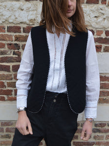 Gilet sans manche vintage Mysa