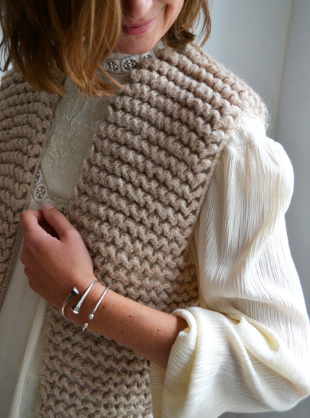 Gilet sans manche Tricot Main