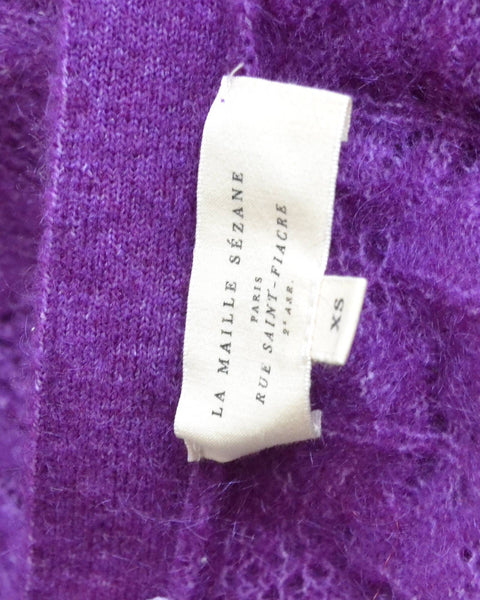 Gilet Sézane Violet