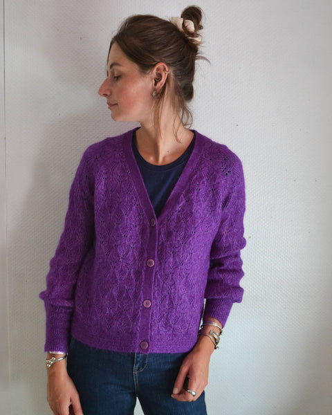 Gilet Sézane Violet