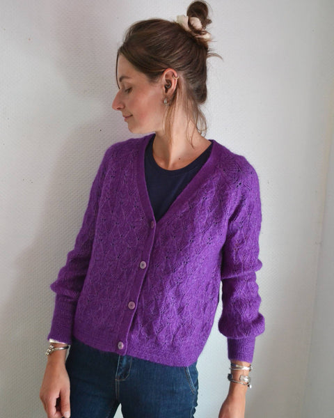 Gilet Sézane Violet