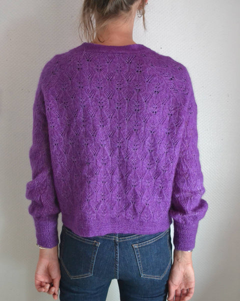 Gilet Sézane Violet