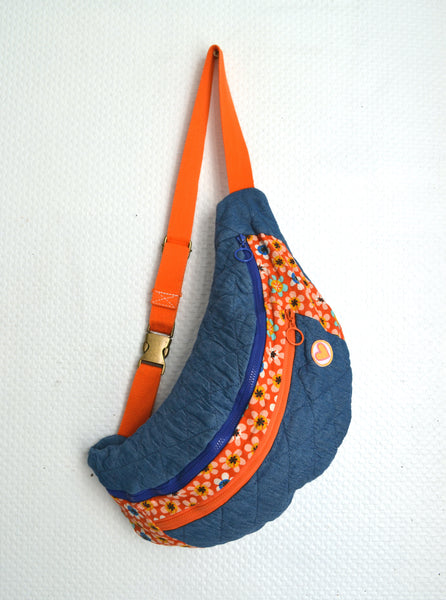 Sac banane matelassé XL
