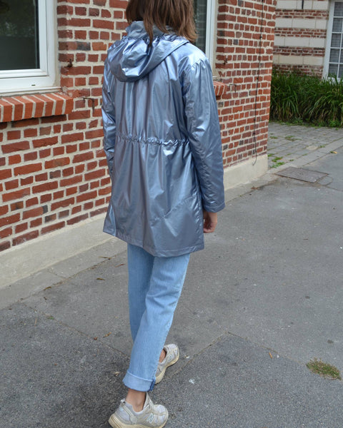 Imperméable Bleu Métallique Selexion