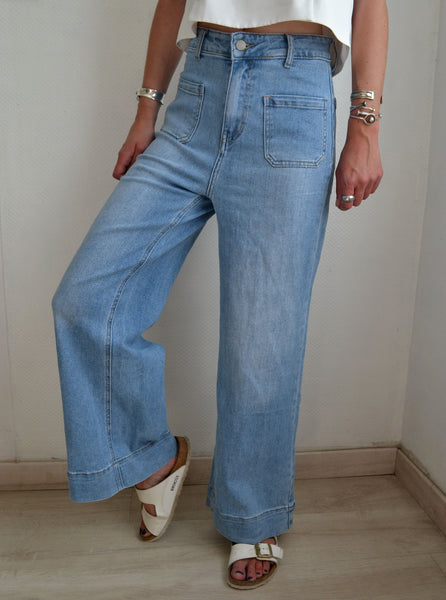 Jean Flare bleu Clair