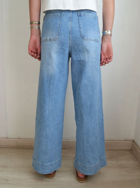 Jean Flare bleu Clair