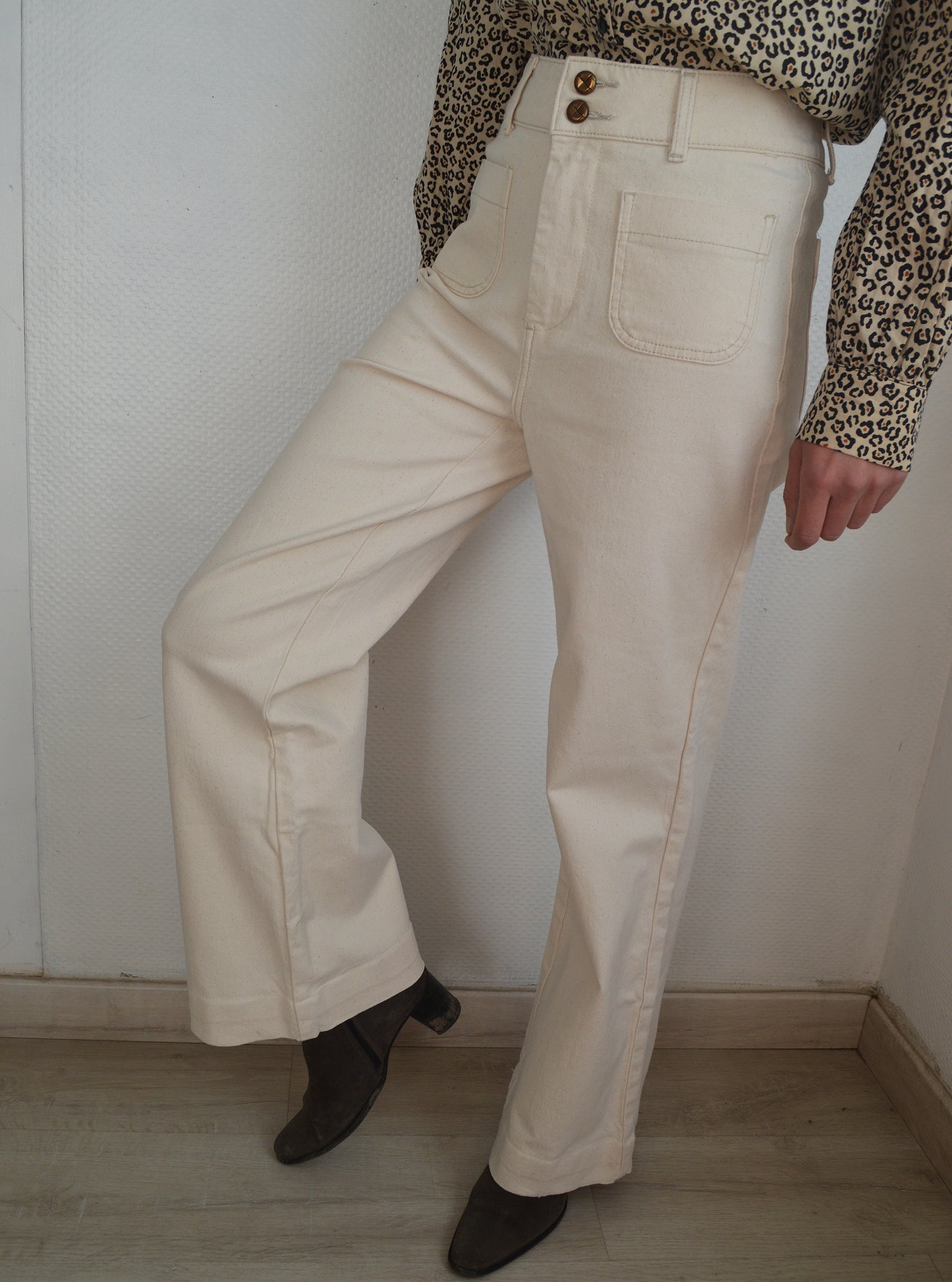 Jean Flare Crème Oraije