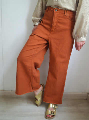 Jean Flare Terracotta