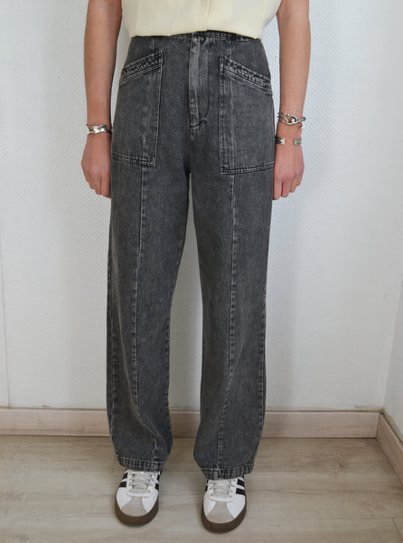 Jean Gris évasé Cherry Paris