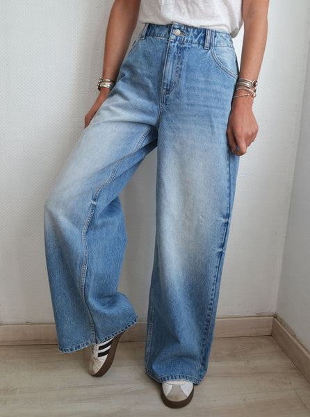 Jean Large bleu