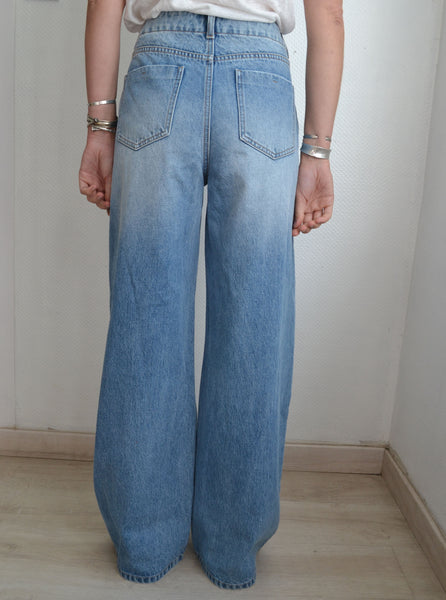 Jean Large bleu