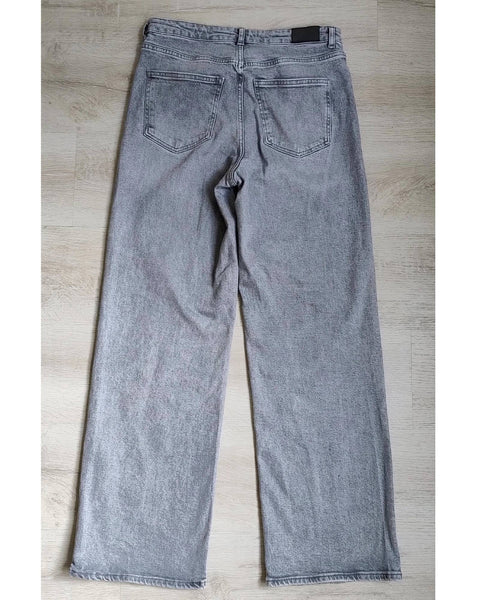 Jean Larges Jambes Gris ONLY