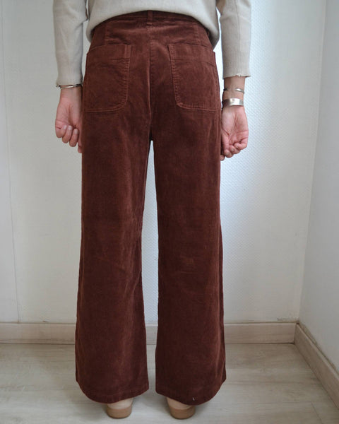 Pantalon Velours Côtelé Oraije