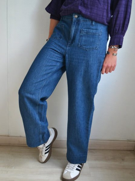 Jean Wide Fit Brut