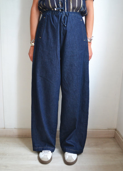 Jean Wide Legs Brut