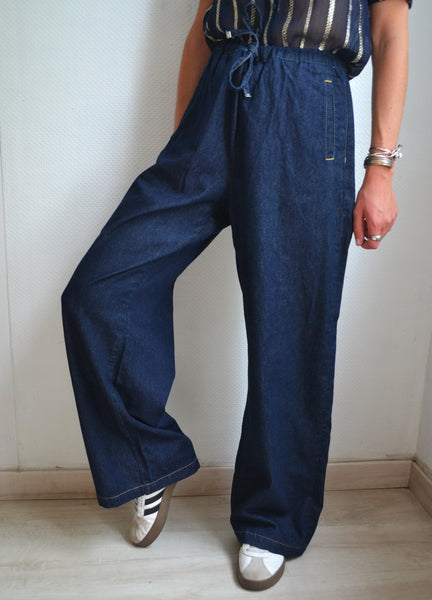 Jean Wide Legs Brut